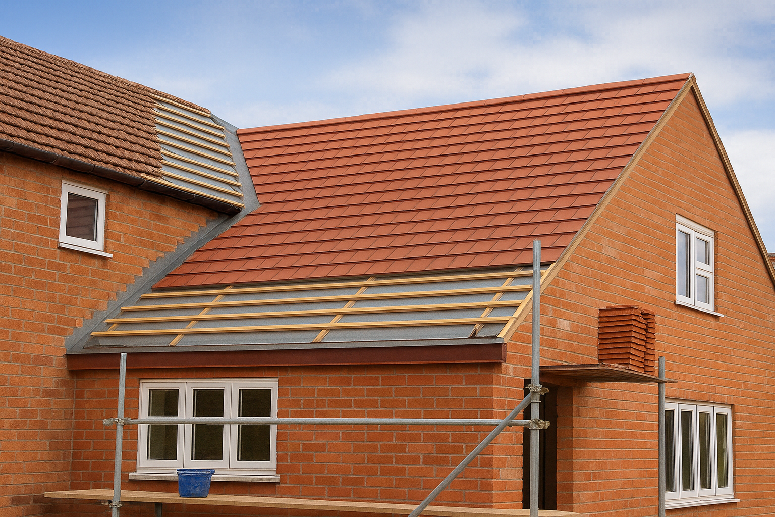 Roofing and brickwork